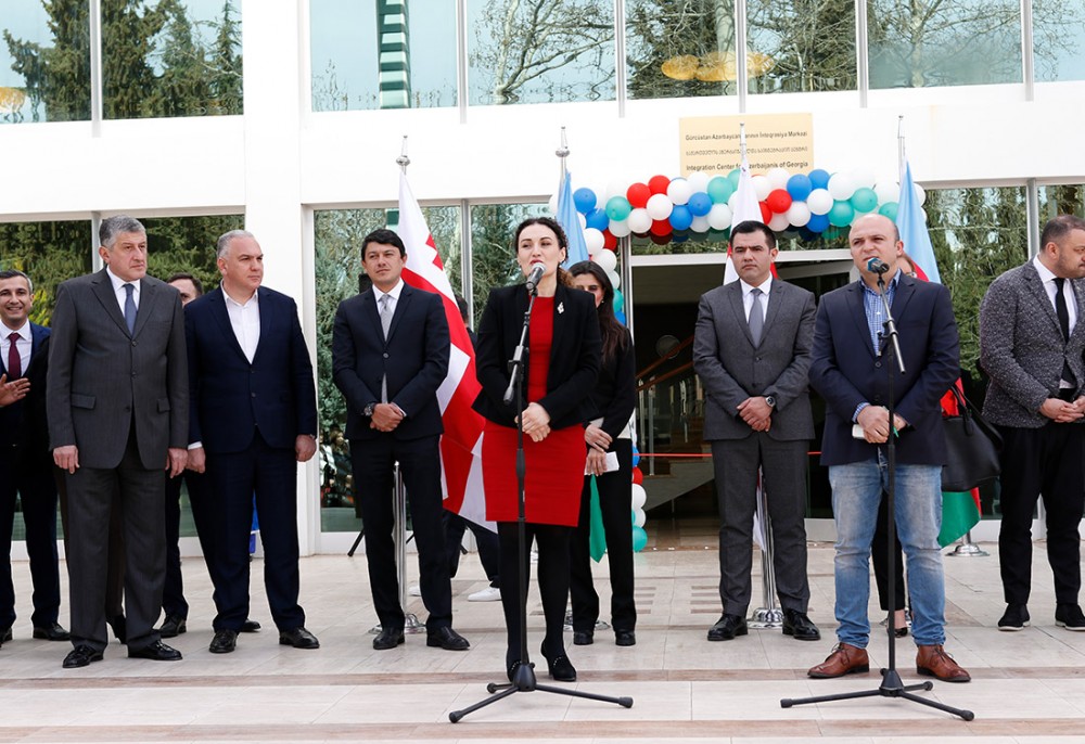 Fuad Muradov Gürcüstanda bir sıra görüşlər keçirdi - FOTOLAR